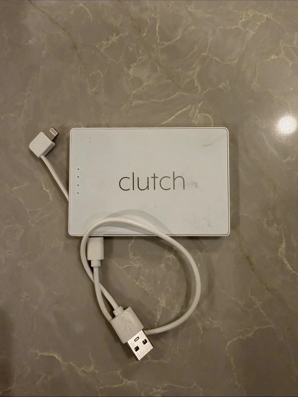 Portable Power Bank - White for iPhone 14pro